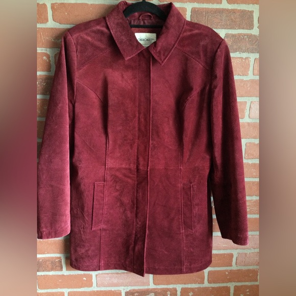 CHEROKEE authentic brand genuine leather jacket - Picture 1 of 9